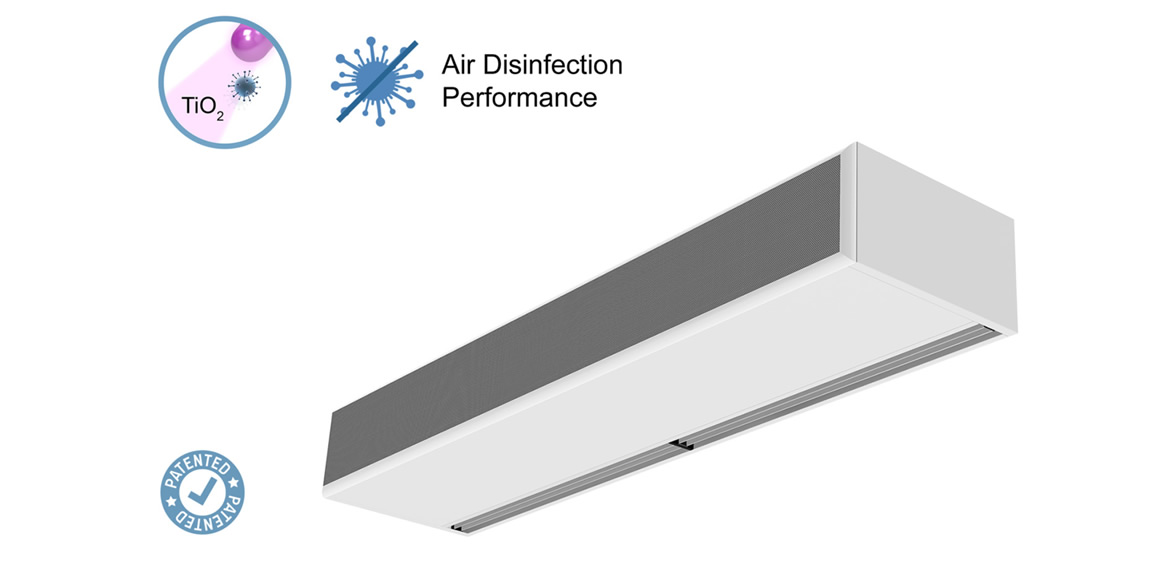 Cortina de aire Windbox con Tecnologías OH y Kleenfan