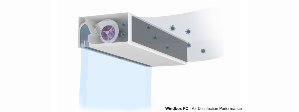 ServiRojas.com - Cortina de aire Windbox con Tecnologías OH y Kleenfan